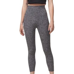 Beyond Yoga Spacedye High Waist Midi Leggings in Grey Metallic - S